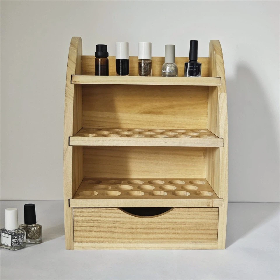 Wooden Essential Oil Holder